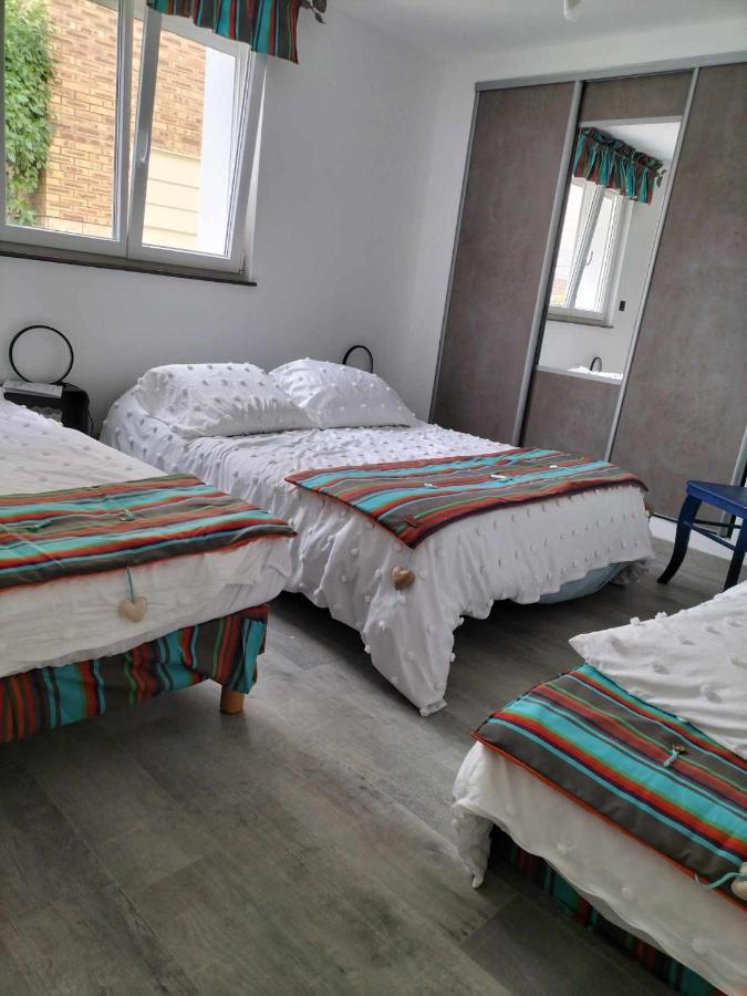 Au Petit Bonheur Apartment Ferques ภายนอก รูปภาพ